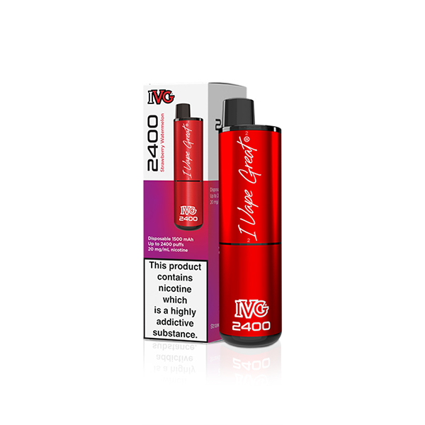 IVG 2400 Puffs Disposable Vape | 3 for £30