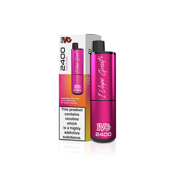 IVG 2400 Puffs Disposable Vape | 3 for £30