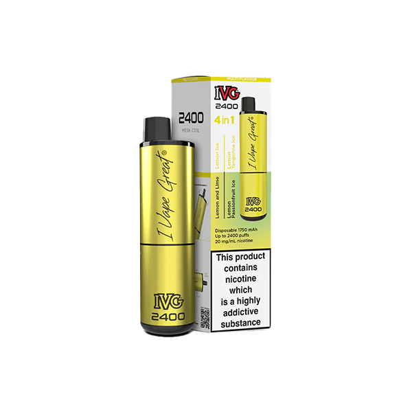 IVG 2400 Puffs Disposable Vape - 4 in 1 Multi-Edition