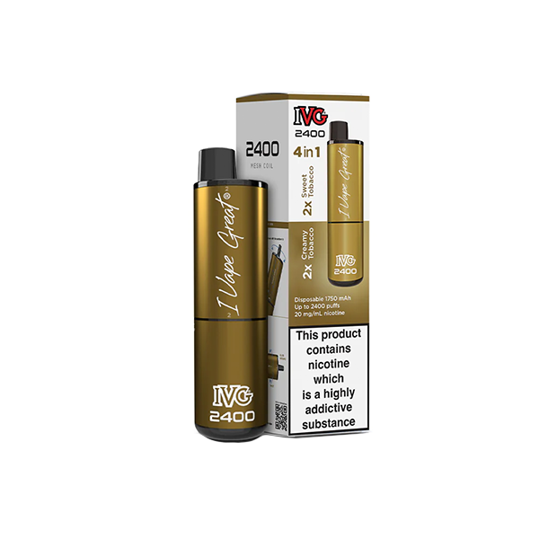 IVG 2400 Puffs Disposable Vape - 4 in 1 Multi-Edition