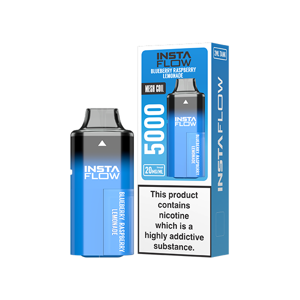 Instaflow 5000 Puffs Disposable Rechargeable Vape Kit