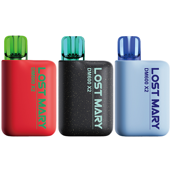 Lost Mary DM600 x2 Disposable Pod Kit 1200 Puffs - Twin Pack