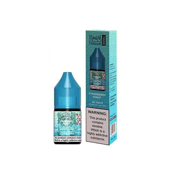 RandM 7000 Tornado Nic Salts E-Liquid