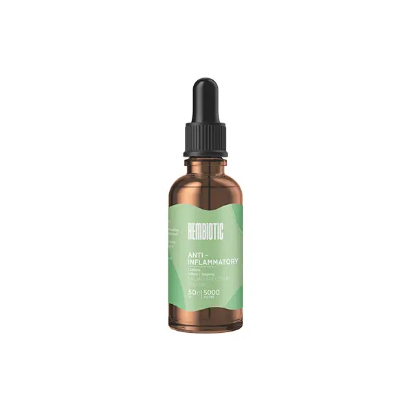 Hembiotic 5000mg Broad-Spectrum Bulk Functional CBD Oil - 50ml