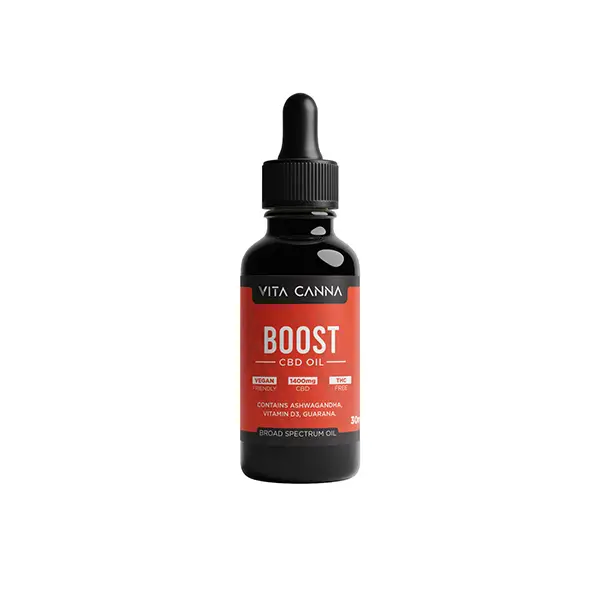 Vita Canna 1400mg Broad Spectrum Functional CBD C8 MCT Oil - 30ml