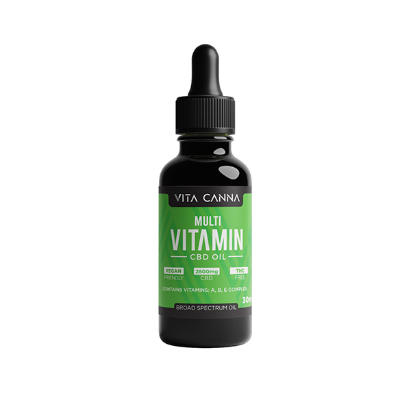 Vita Canna 2800mg Broad Spectrum Functional CBD C8 MCT Oil - 30ml