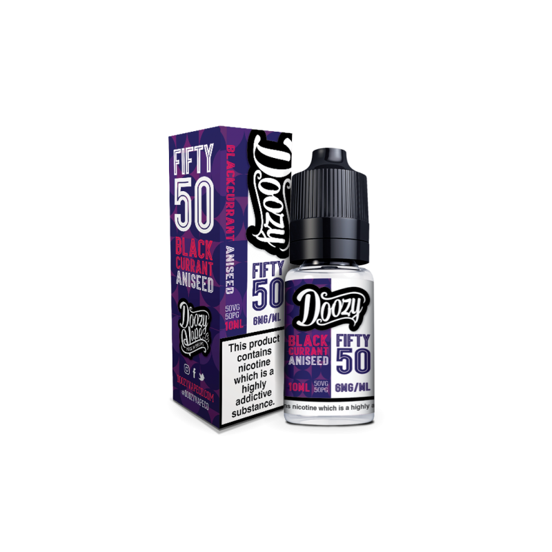 DOOZY FIFTY 50 E Liquid Nic Salt 10ml | 3mg | 6mg | 12mg | 18mg