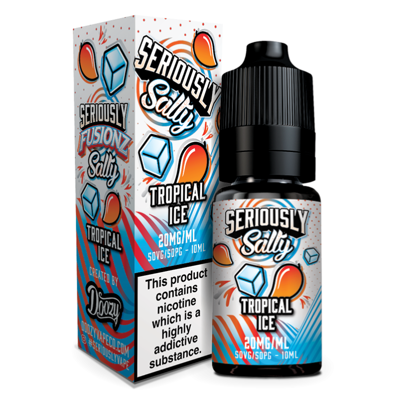 SERIOUSLY FUSIONZ NIC SALTS 10ML | 5mg | 10mg | 20mg