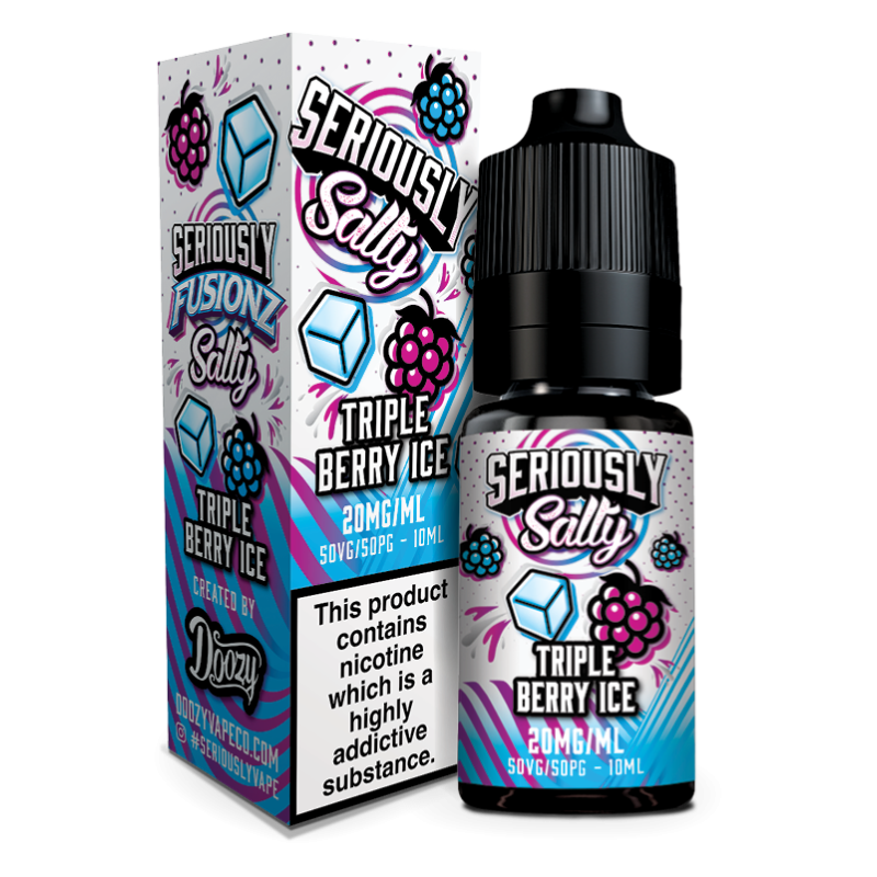 SERIOUSLY FUSIONZ NIC SALTS 10ML | 5mg | 10mg | 20mg