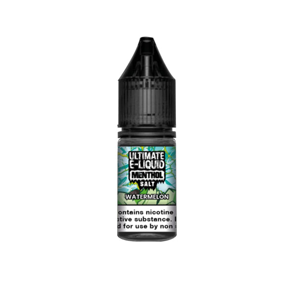 Ultimate E-liquid Menthol Nic Salts 10ml 10mg