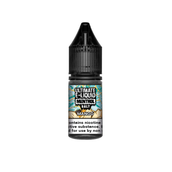 Ultimate E-liquid Menthol Nic Salts 10ml 10mg