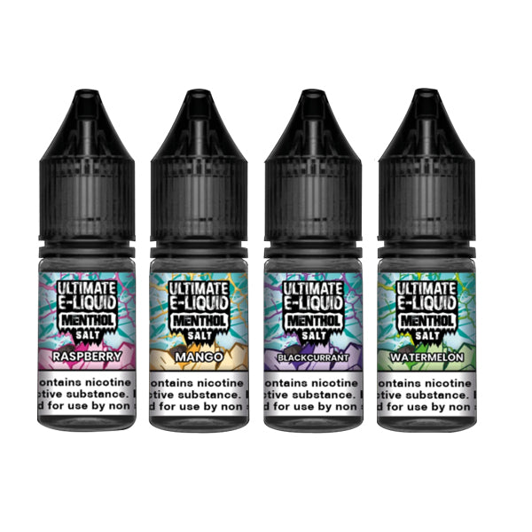 Ultimate E-liquid Menthol Nic Salts 10ml 10mg