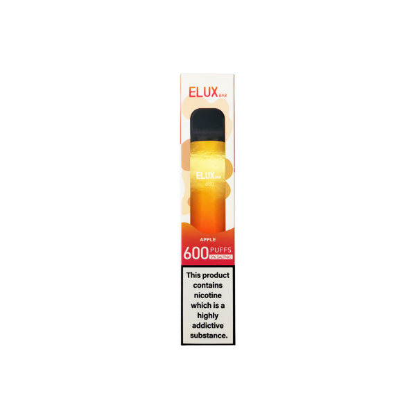 Elux Bar Disposable 600 Puffs | 5 for £20