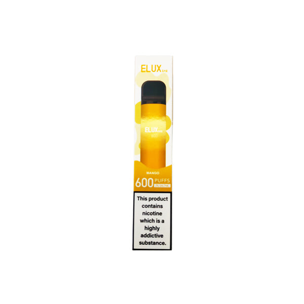 Elux Bar Disposable 600 Puffs | 5 for £20