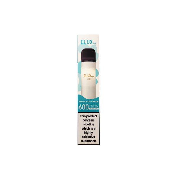 Elux Bar Disposable 600 Puffs | 5 for £20