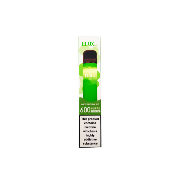 Elux Bar Disposable 600 Puffs | 5 for £20