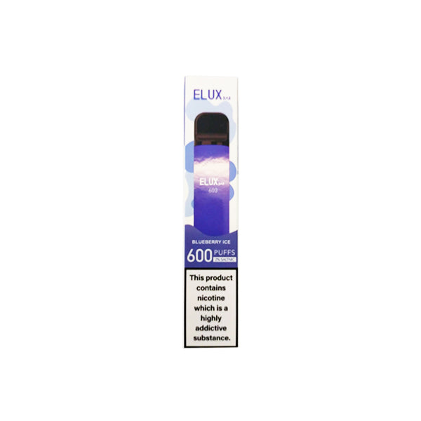 Elux Bar Disposable 600 Puffs | 5 for £20