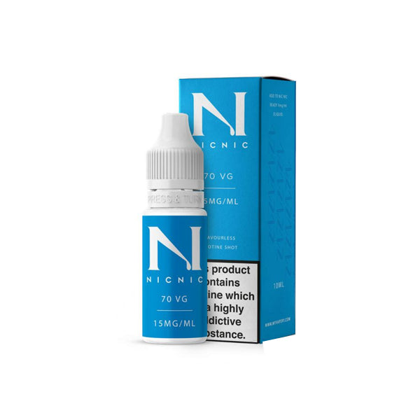 Nic Nic Flavourless Nicotine Shot 10ml | 15mg