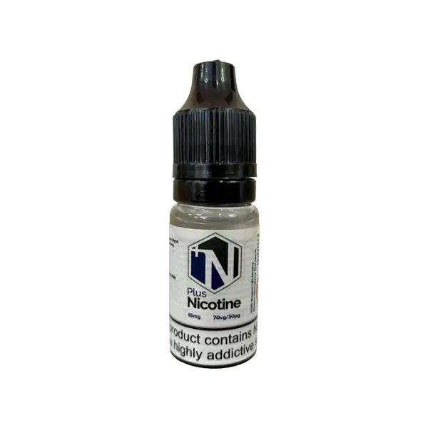 Plus Nicotine Flavourless 10ml Nic Shot | 18mg