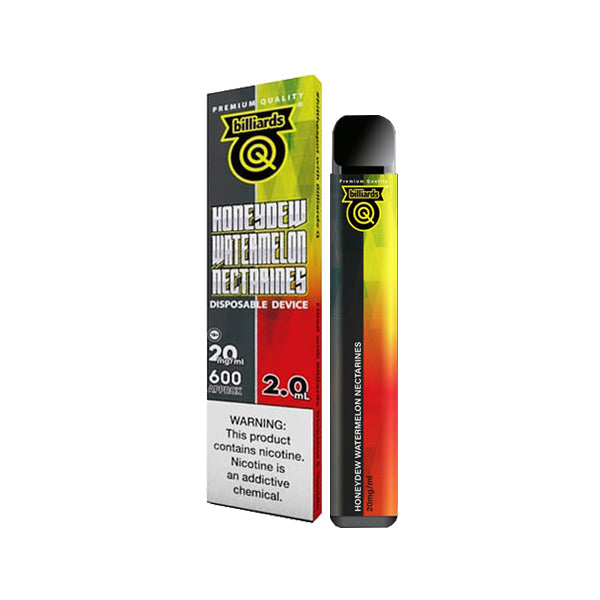 Billiards Q Trick shot Disposable 600 Puffs | 5 for £20