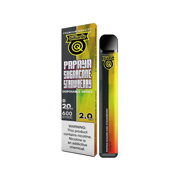 Billiards Q Trick shot Disposable 600 Puffs | 5 for £20