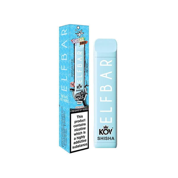 Elf Bar Kov Shisha Range NC600 Disposable 600 Puffs  | 5 for £20