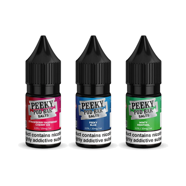 Peeky Blenders Pod Bar 10ml Nic Salts | 20mg