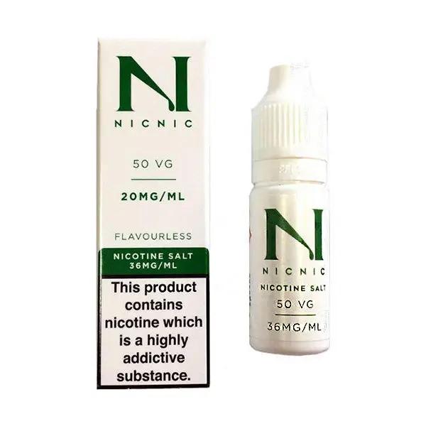 Flavourless Nic Salt by Nic Nic 20mg