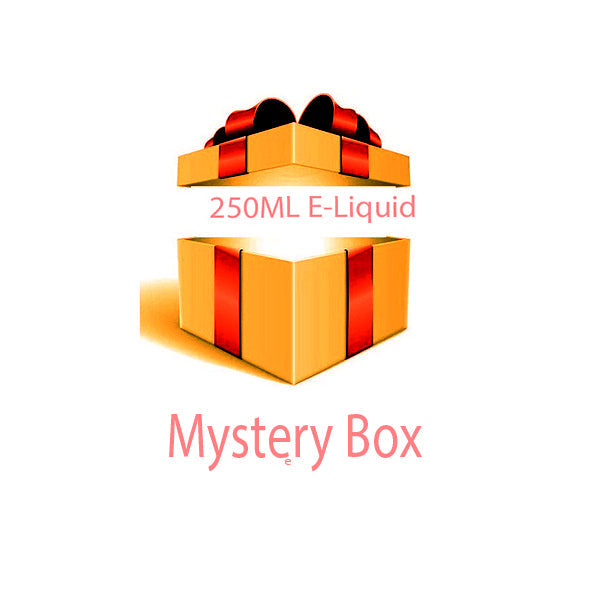 MYSTERY BOX 250ml E Liquid+ Nic Shots