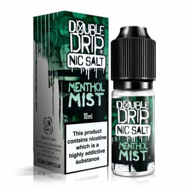 Double Drip 10ML Flavoured Nic Salts 10mg E Liquid (Pack of 2)