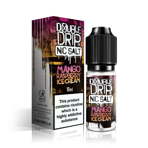 Double Drip 10ML Flavoured Nic Salts 10mg E Liquid (Pack of 2)