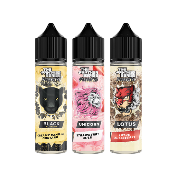 The Panther Series Desserts By Dr Vapes 50ml Shortfill E-Liquid