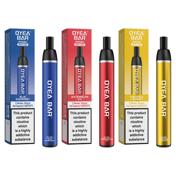Oyea Bar Disposable Vape Device 600 Puffs | 5 for £20