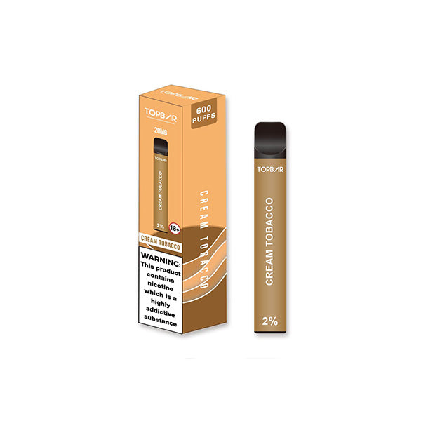 Top Bar EE 600 Disposable 600 Puffs | 5 for £20