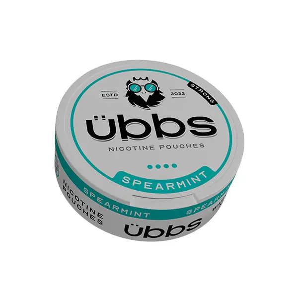 Übbs Spearmint Strong Nicotine Pouches 11mg - 20 Pouches