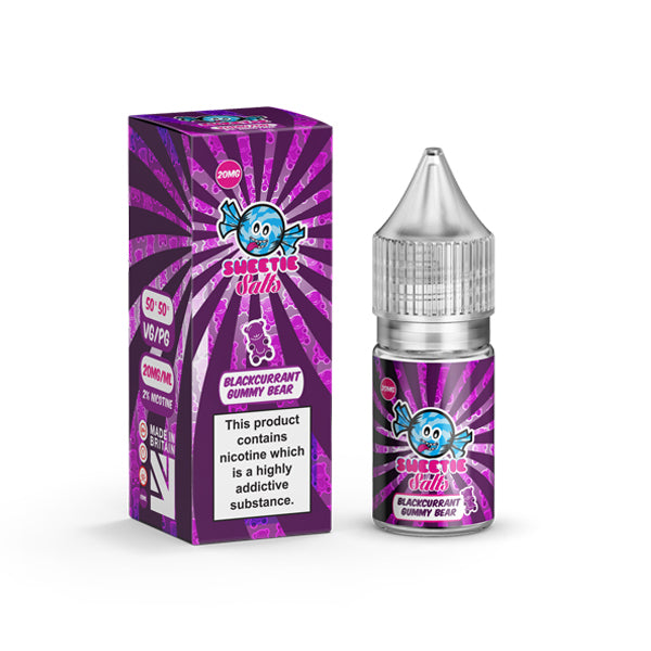 Liqua Vape Sweetie Flavoured Nic Salts 10mg 10ml