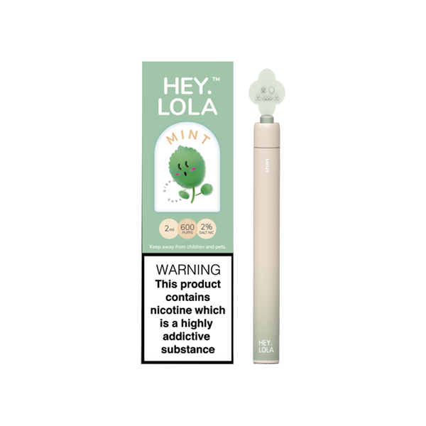 Hey Lola Disposable 600 Puffs | 5 for £20