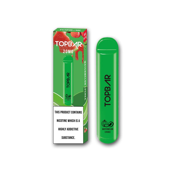 Top Bar Disposable 600 Puffs | 5 for £20