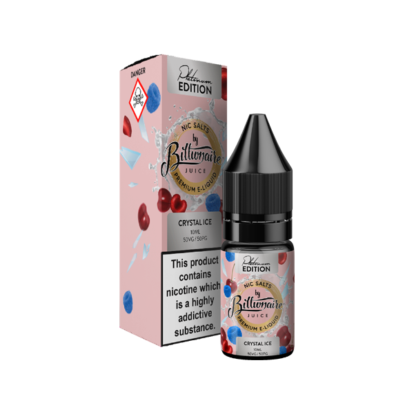 Billionaire Juice Platinum Edition 10ml Nic Salts 10mg