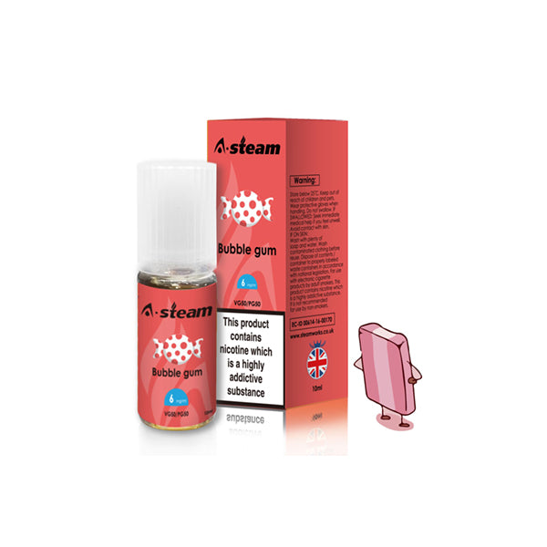 A Steam Fruit E Liquid 12mg 10ml