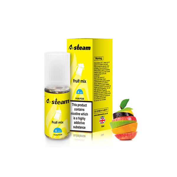 A Steam Fruit E Liquid 12mg 10ml