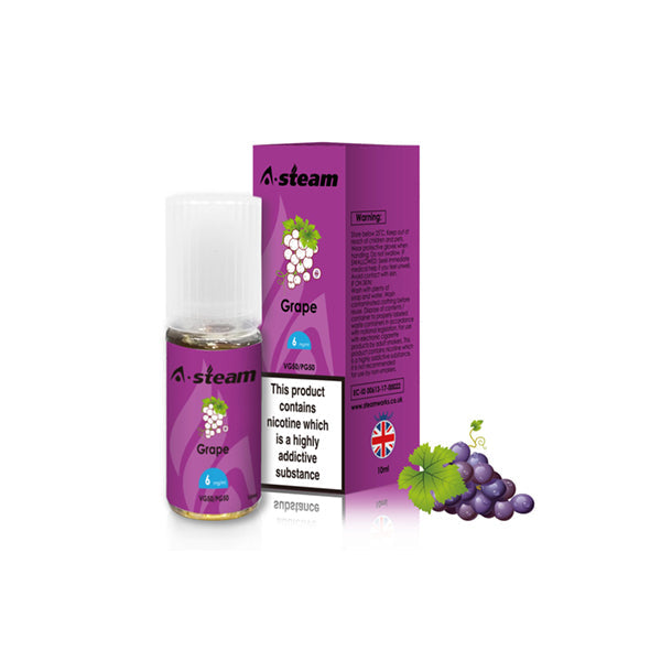 A Steam Fruit E Liquid 12mg 10ml