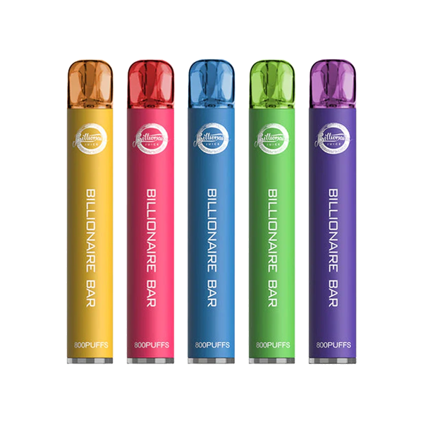 Billionaire Bar 800 Disposable Vape Device 800 Puffs