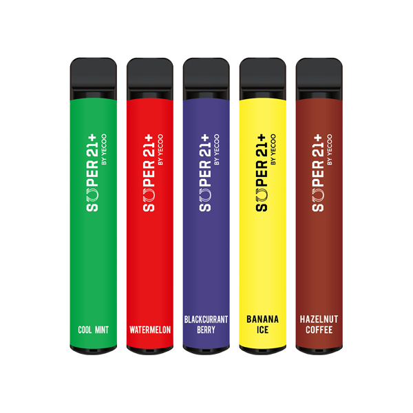 Super21+ By Yecoo Disposable 600 Puffs | 5 for £20