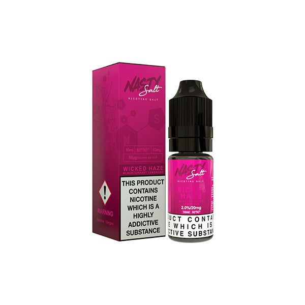 Nasty Salts Nic Salt 20mg 10ml