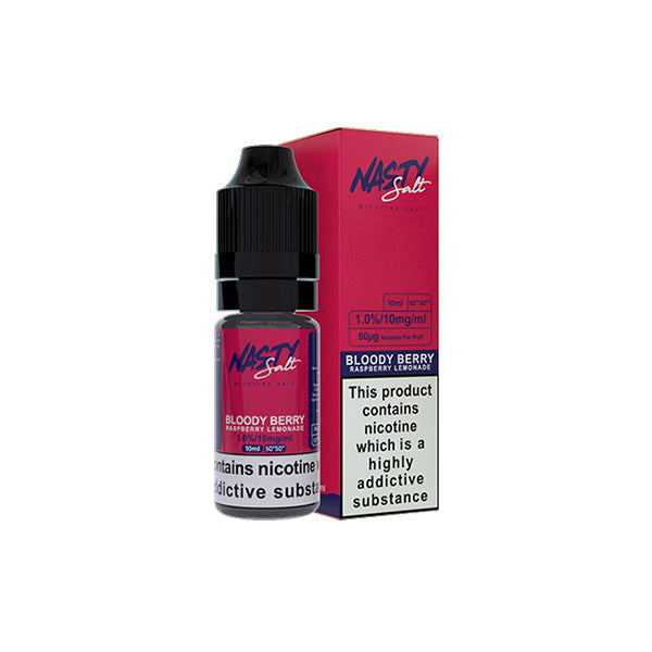 Nasty Salts Nic Salt 20mg 10ml