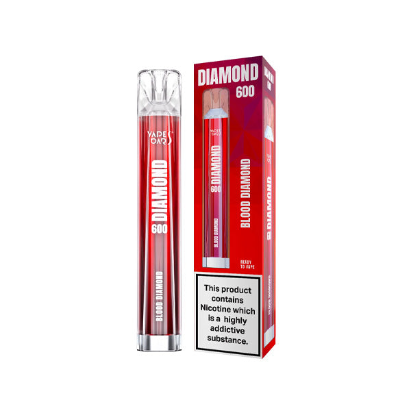 Vapes Bars Diamond 600 Disposable 600 Puffs | 5 for £20