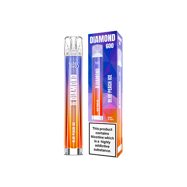 Vapes Bars Diamond 600 Disposable 600 Puffs | 5 for £20