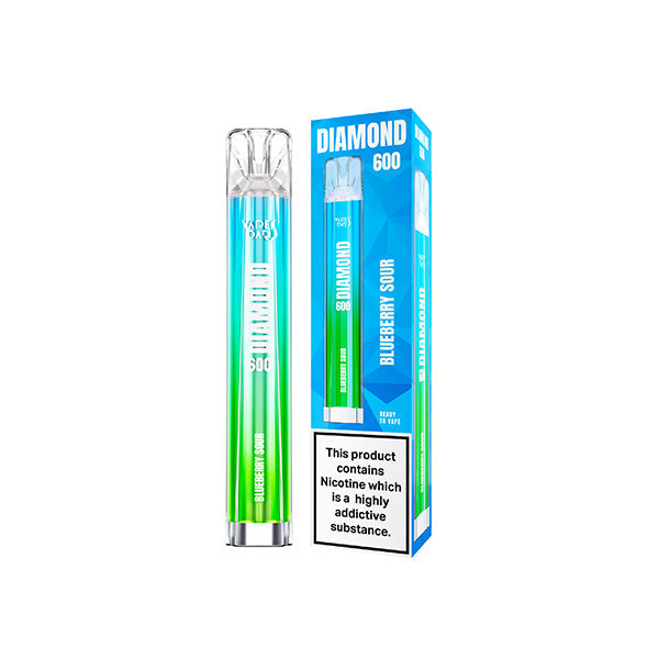 Vapes Bars Diamond 600 Disposable 600 Puffs | 5 for £20