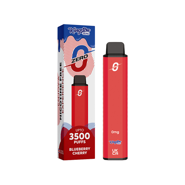 Kingston Zero Disposable 3500 Puffs | Pack of 10 | Nicotine Free